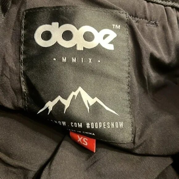 Dope Black XS Snowpants - Picture 2 of 6